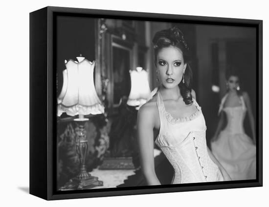 Vintage Romance-Winter Wolf Studios-Framed Premier Image Canvas