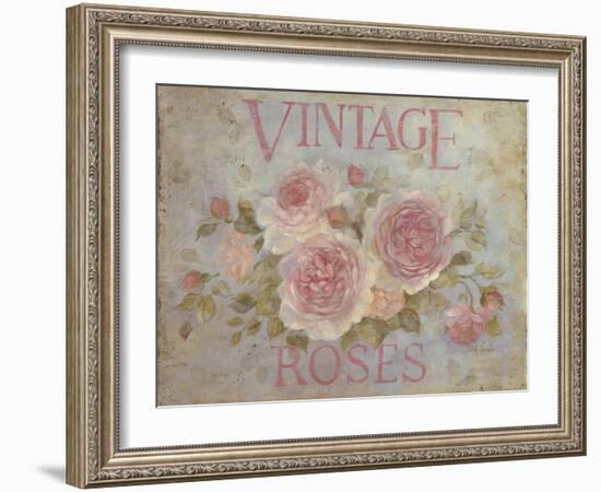 Vintage Rose-Debi Coules-Framed Art Print