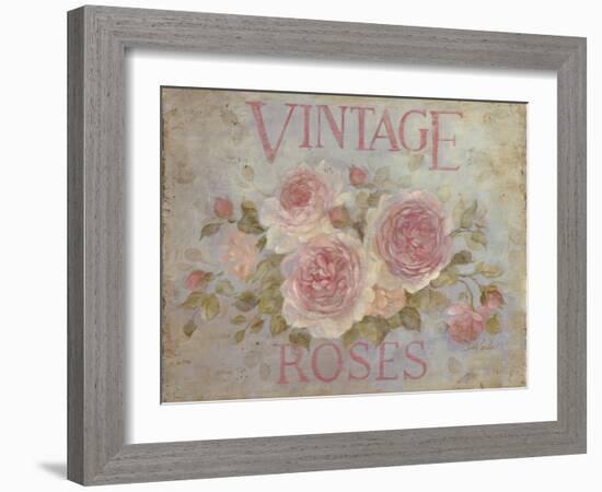 Vintage Rose-Debi Coules-Framed Art Print