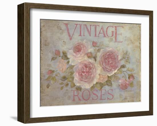 Vintage Rose-Debi Coules-Framed Art Print