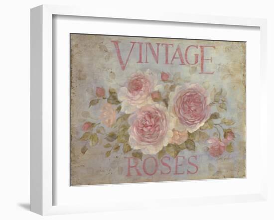 Vintage Rose-Debi Coules-Framed Art Print