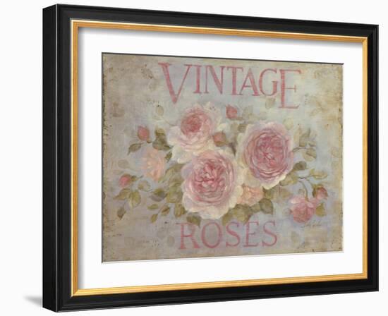 Vintage Rose-Debi Coules-Framed Art Print