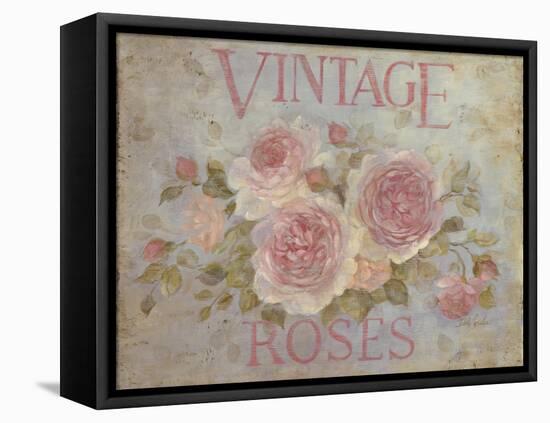 Vintage Rose-Debi Coules-Framed Stretched Canvas