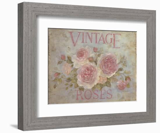 Vintage Rose-Debi Coules-Framed Art Print