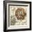 Vintage Rosette II-Vision Studio-Framed Art Print