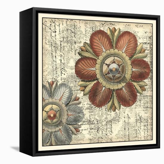 Vintage Rosette II-Vision Studio-Framed Stretched Canvas