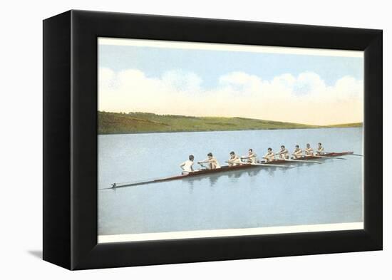 Vintage Rowing Crew-null-Framed Stretched Canvas