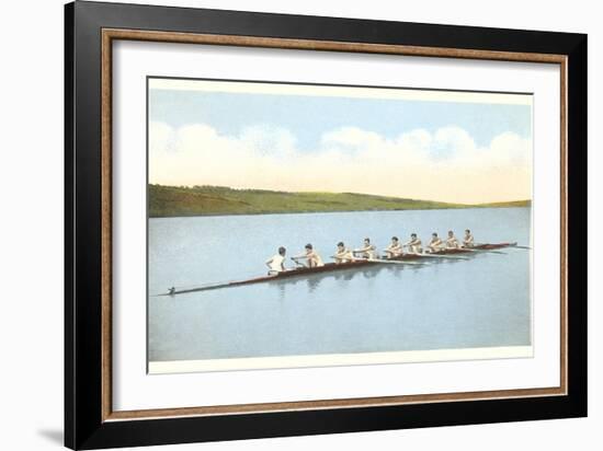 Vintage Rowing Crew--Framed Art Print