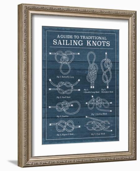 Vintage Sailing Knots I-Mary Urban-Framed Art Print