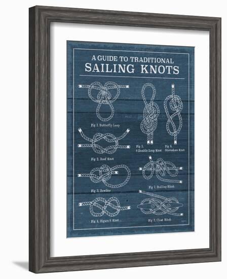 Vintage Sailing Knots I-Mary Urban-Framed Art Print