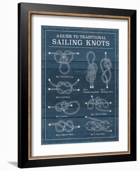 Vintage Sailing Knots I-Mary Urban-Framed Art Print