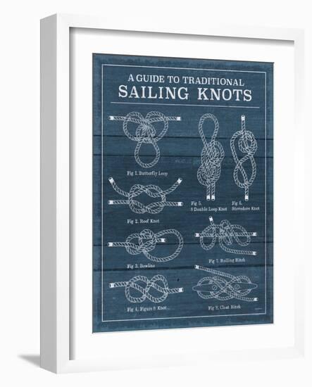 Vintage Sailing Knots I-Mary Urban-Framed Art Print