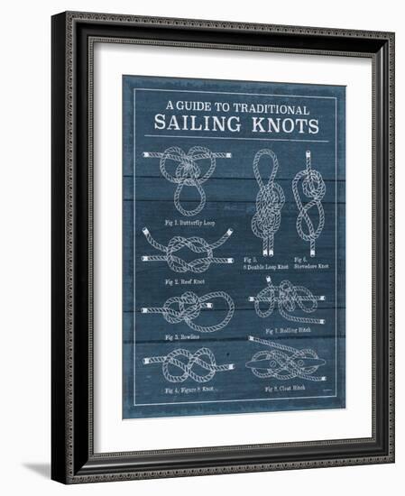 Vintage Sailing Knots I-Mary Urban-Framed Art Print
