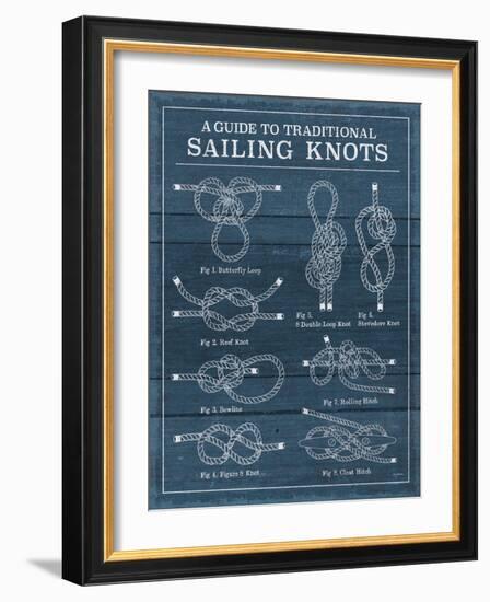 Vintage Sailing Knots I-Mary Urban-Framed Art Print