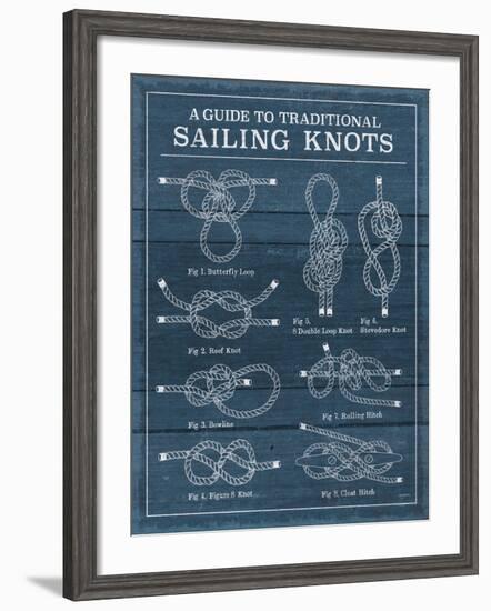 Vintage Sailing Knots I-Mary Urban-Framed Art Print