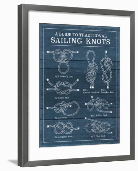 Vintage Sailing Knots I-Mary Urban-Framed Art Print