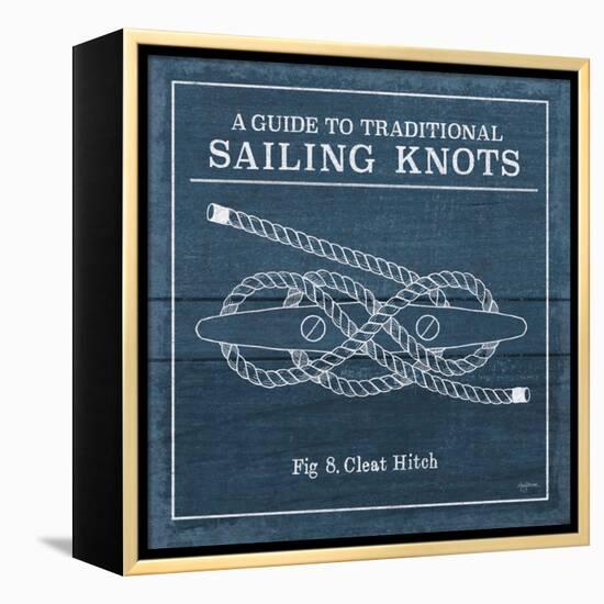 Vintage Sailing Knots VII-Mary Urban-Framed Stretched Canvas