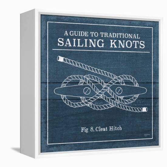 Vintage Sailing Knots VII-Mary Urban-Framed Stretched Canvas