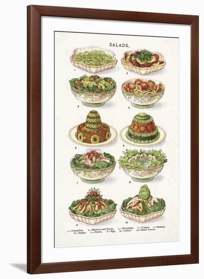 Vintage Salad-The Vintage Collection-Framed Giclee Print