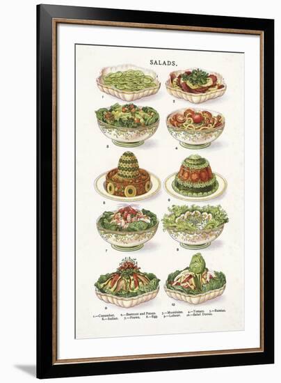 Vintage Salad-The Vintage Collection-Framed Giclee Print