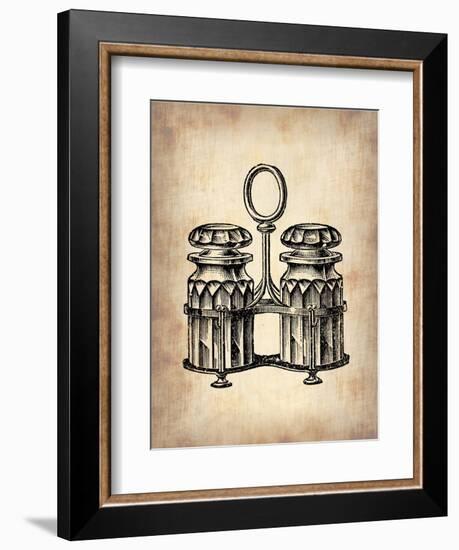 Vintage Salt and Pepper-NaxArt-Framed Premium Giclee Print