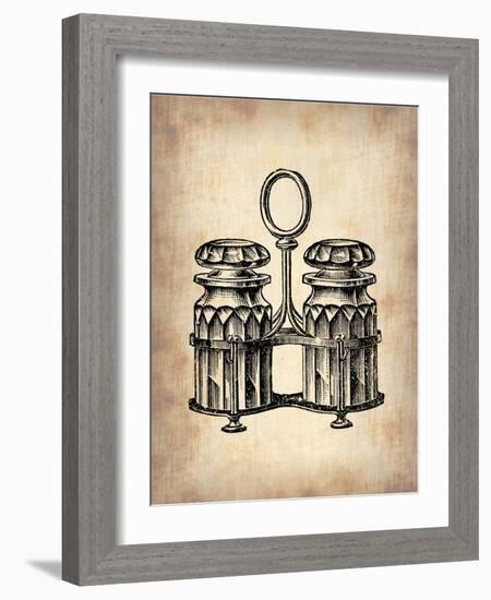 Vintage Salt and Pepper-NaxArt-Framed Art Print