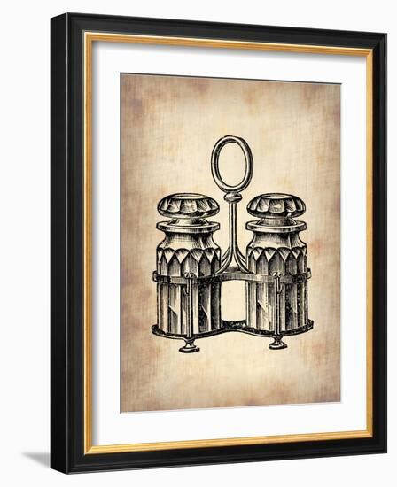 Vintage Salt and Pepper-NaxArt-Framed Art Print