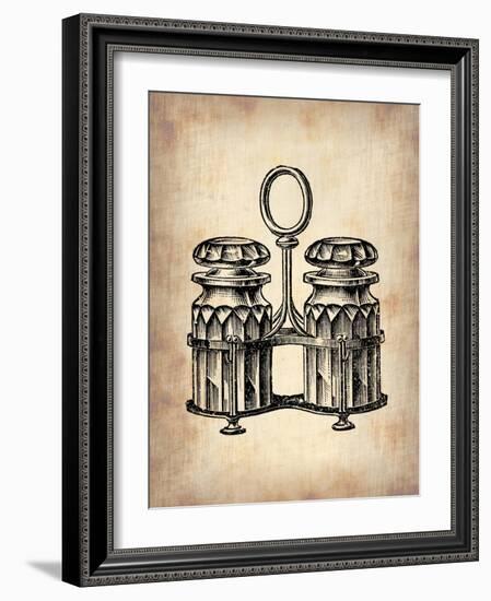 Vintage Salt and Pepper-NaxArt-Framed Art Print