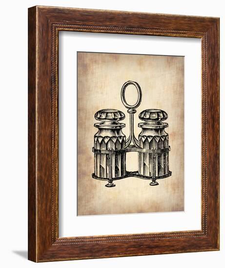 Vintage Salt and Pepper-NaxArt-Framed Art Print