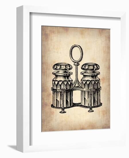 Vintage Salt and Pepper-NaxArt-Framed Art Print