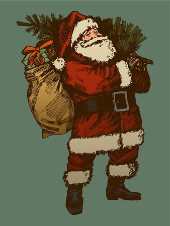 Santa 2024 claus art