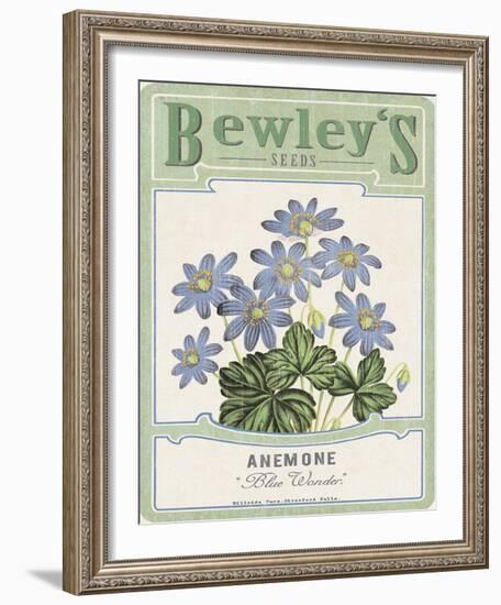 Vintage Seeds I-Maria Mendez-Framed Giclee Print