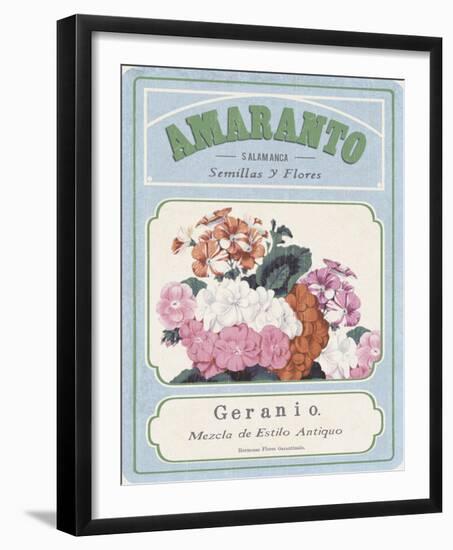 Vintage Seeds IV-Maria Mendez-Framed Giclee Print