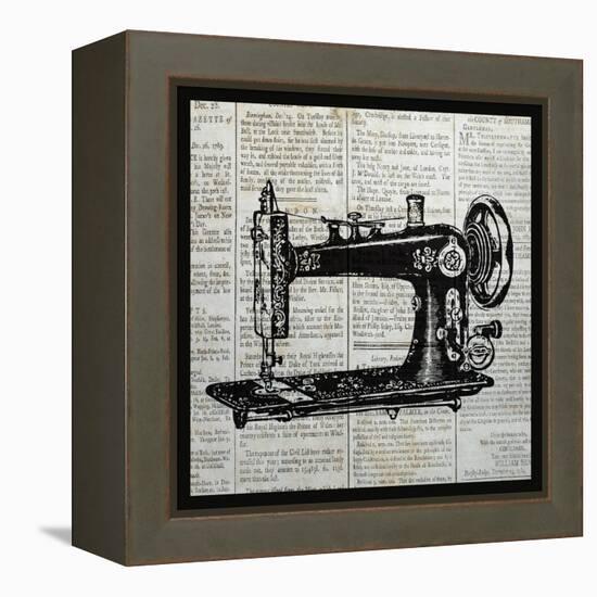 Vintage Sewing Machine-Piper Ballantyne-Framed Stretched Canvas