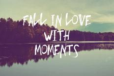 Fall in Love with Moments-Vintage Skies-Giclee Print