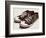 Vintage Sneakers Hand Drawn-tsaplia-Framed Art Print