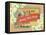 Vintage Soap I-The Vintage Collection-Framed Stretched Canvas