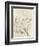 Vintage Songbird Sketch II-June Erica Vess-Framed Art Print