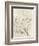 Vintage Songbird Sketch II-June Erica Vess-Framed Premium Giclee Print