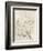 Vintage Songbird Sketch II-June Erica Vess-Framed Premium Giclee Print