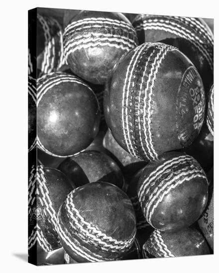 Vintage Sport - Cricket-Assaf Frank-Framed Stretched Canvas