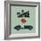 Vintage Sport Racing Cars-vector pro-Framed Premium Giclee Print