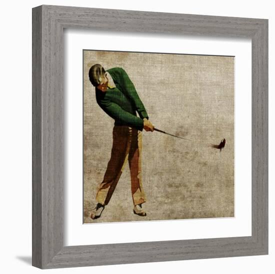 Vintage Sports II-John Butler-Framed Art Print