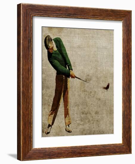 Vintage Sports II-John Butler-Framed Art Print