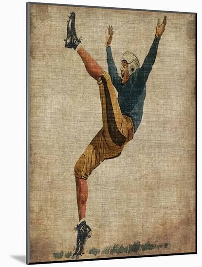 Vintage Sports V-John Butler-Mounted Art Print