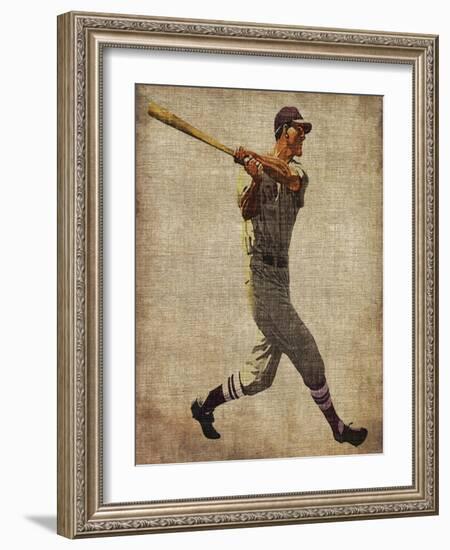 Vintage Sports VI-John Butler-Framed Art Print