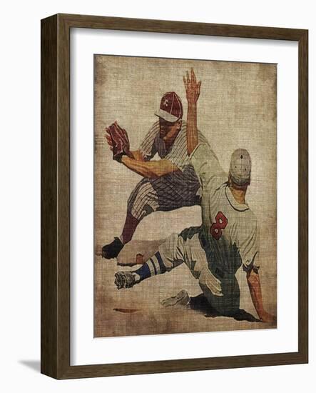 Vintage Sports VII-John Butler-Framed Art Print