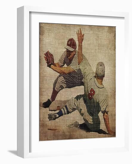 Vintage Sports VII-John Butler-Framed Art Print