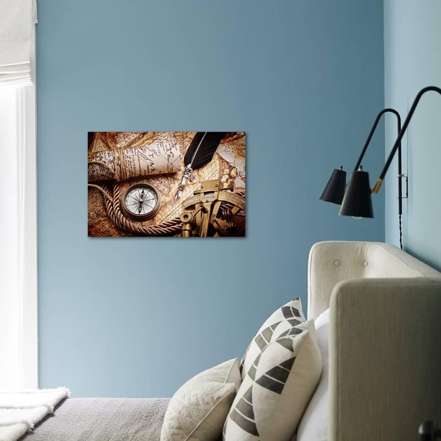 Image result for modern room Nautical compasses and sextants
