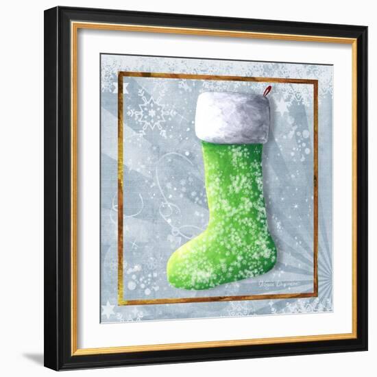 Vintage Stocking 1-Megan Aroon Duncanson-Framed Giclee Print